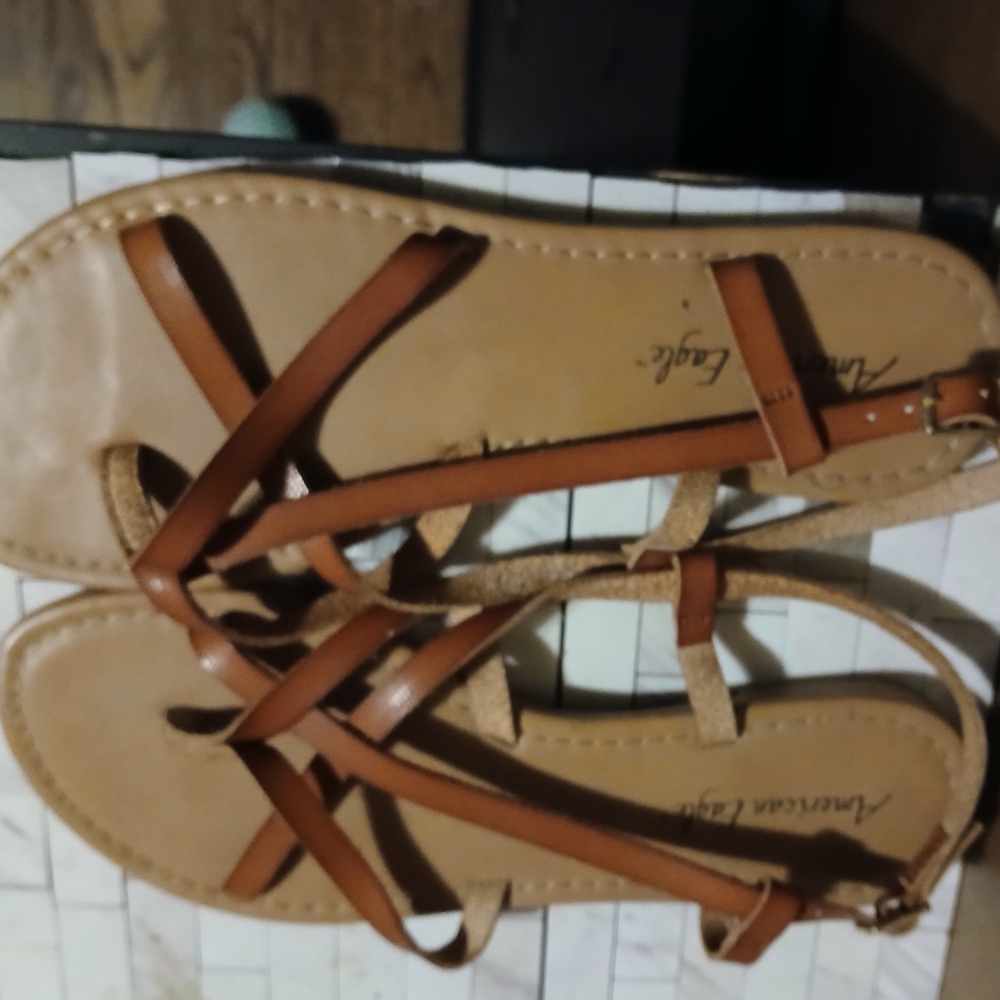 Brown Leather Sandals